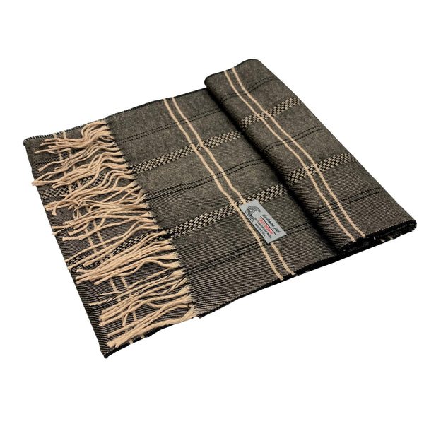 29132 CASHMERE FEEL SCARF  BROWN