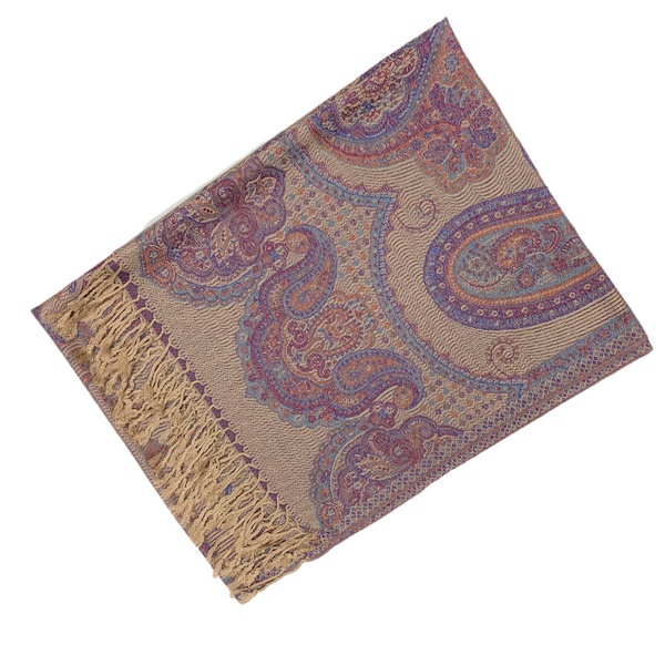 MULTI PRINT PAISLEY PAHSMINA NY23151 ( 12COLORS, 1DZ)