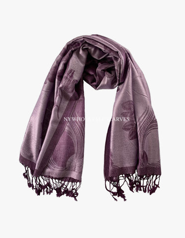 5416 Dual Tone Rose Pashmina Purple