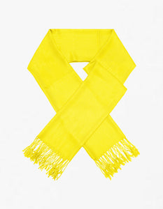 8138 Yellow Pashmina Scarves