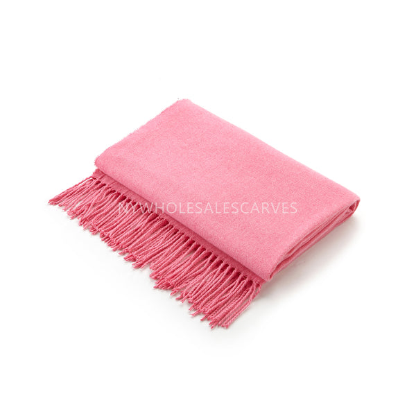 Solid Color Shawl FWZ2102 Rose Pink