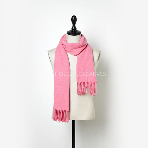 Solid Color Shawl FWZ2102 Rose Pink