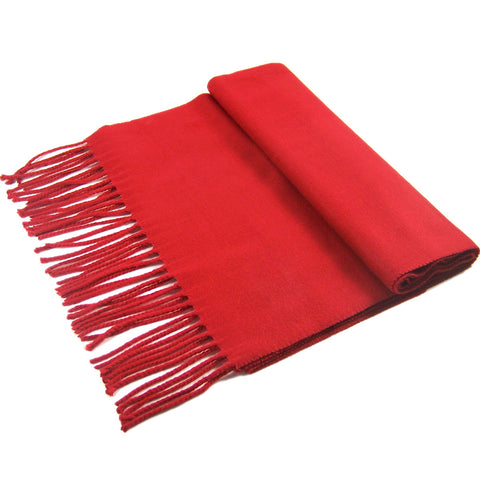 Cashmere Feel Scarf FW19-04 Red