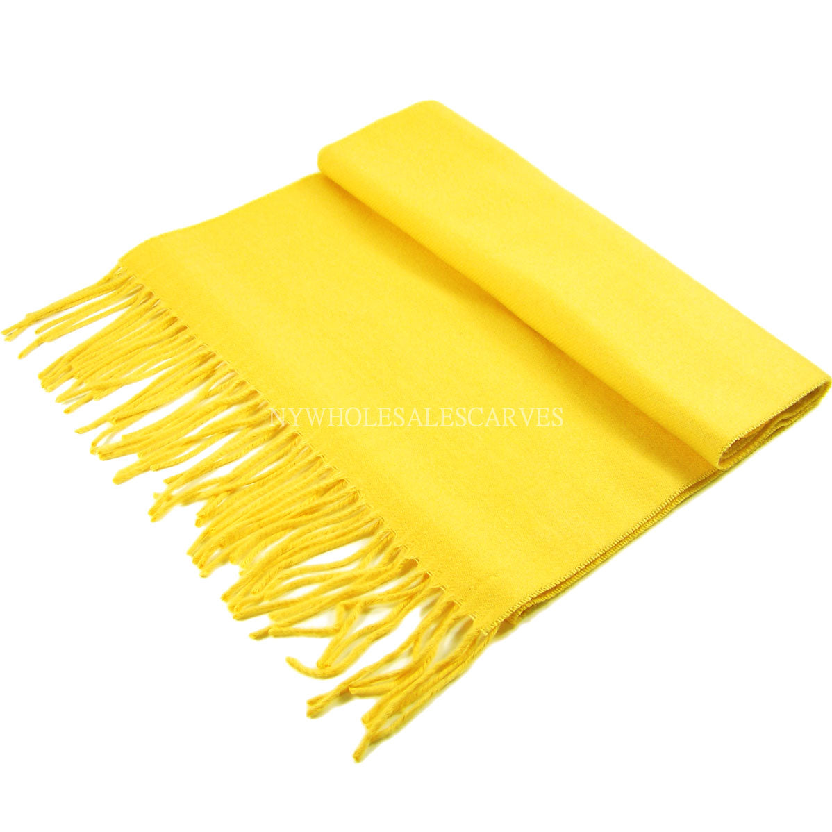 Cashmere Feel Scarf FW19-18 Yellow