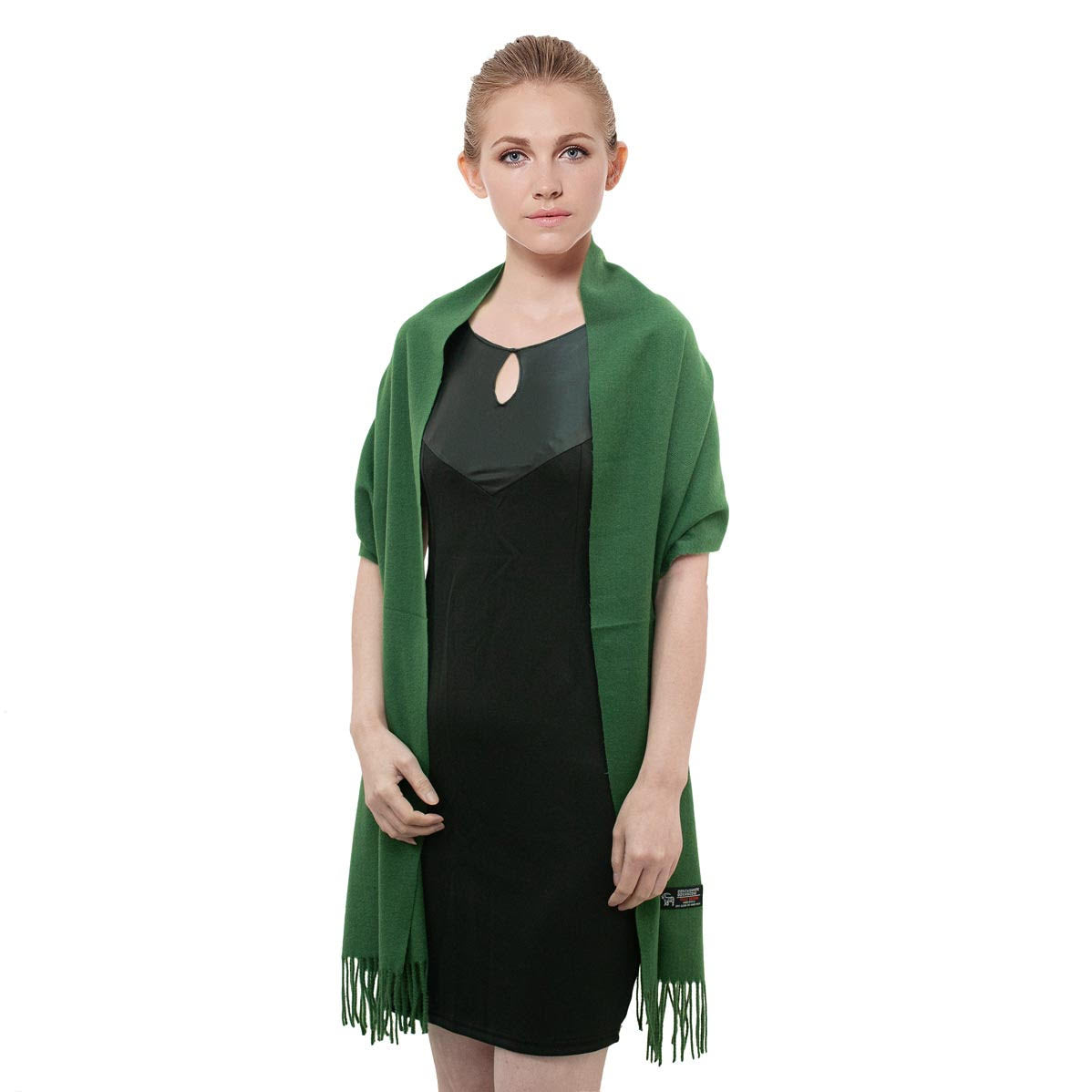 Cashmere Feel Scarf FW3306 Christmas Green