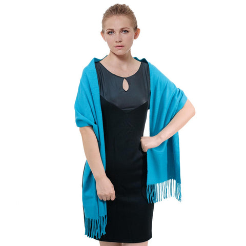 Cashmere Feel Scarf FW3275 Turquoise