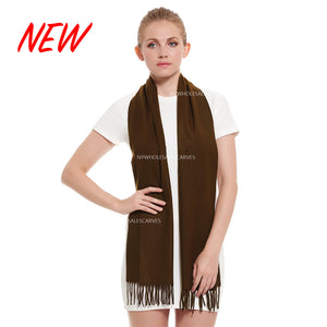 Cashmere Feel Scarf FW19-03 Brown