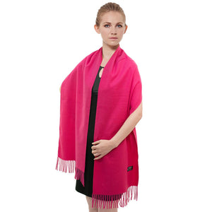 Cashmere Feel Scarf FW3310 Hot Pink