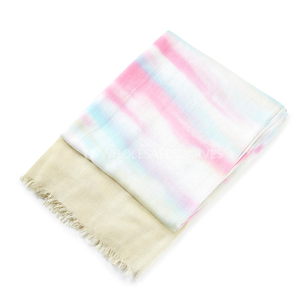 Modal Soft Ombre Scarf Y211205 Soft Yellow Multi